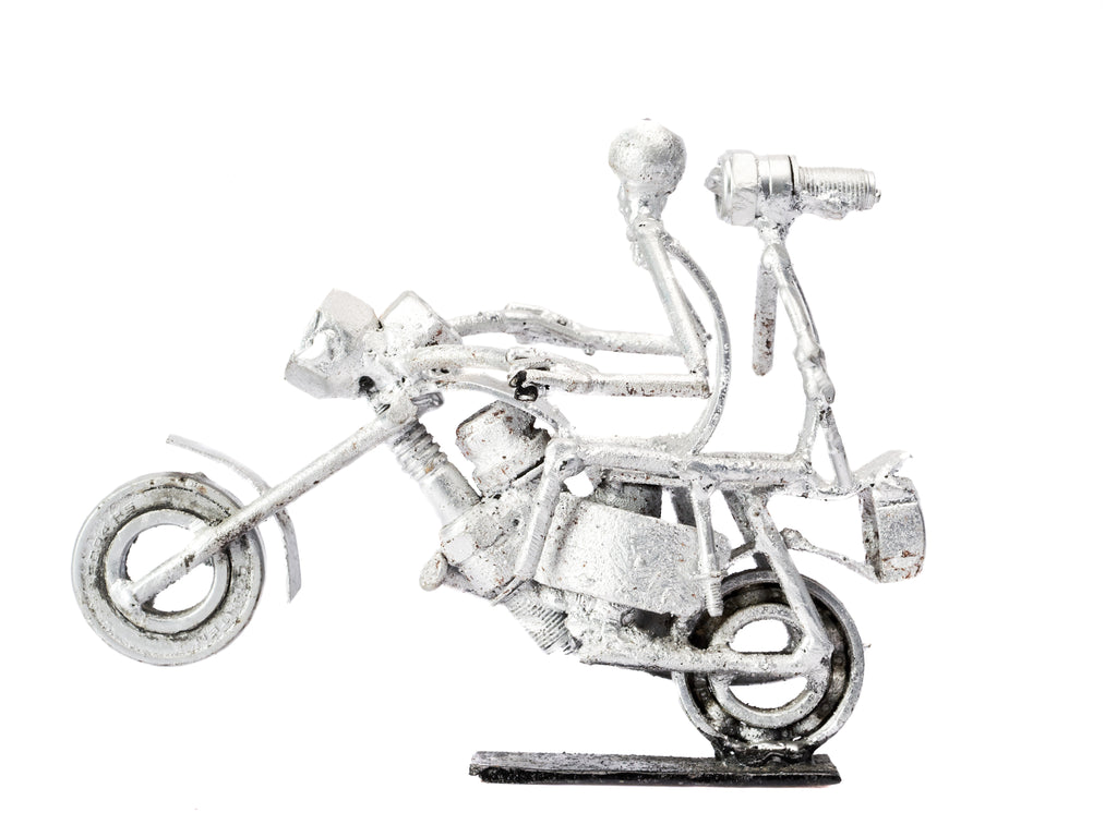 METAL MOTORBIKE SMALL Quintessence Metal motorbike small quintessence