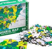 NIGERIA MAP JIGSAW PUZZLE (100 PCS)