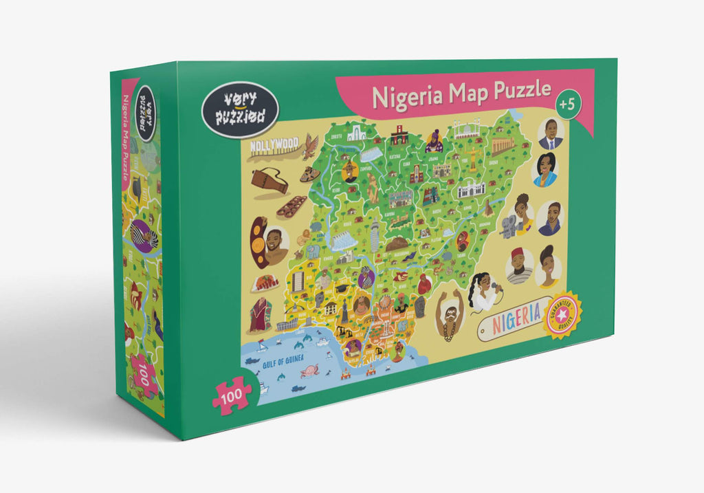 NIGERIA MAP PUZZLE GAME!!