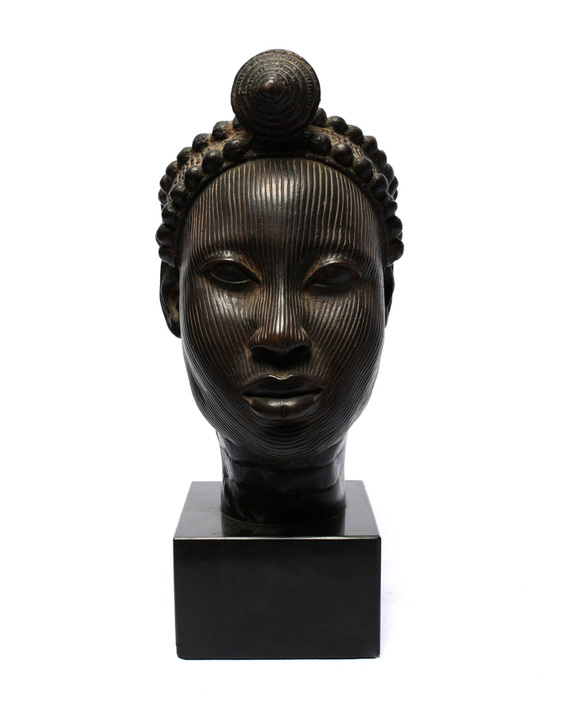 RARE BUT TYPICAL IFE BRONZE HEAD