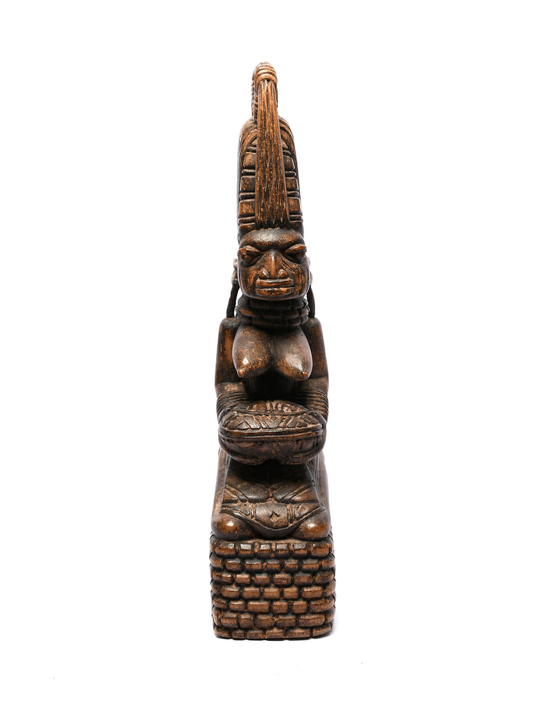 Hand Carved Wooden Sculpture, AJERE by DEJO FAKEYE